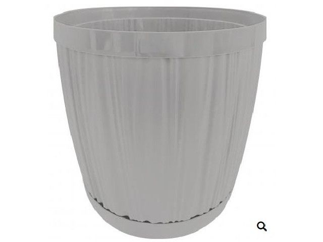 Горшок для цветов InGreen BARCELONA 9,6л, D270мм утренний туман